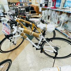 🚴1年保証!!未使用!! 21Technology(21テクノロジー) ロードバイク シマノ製14変速ギア🚴  