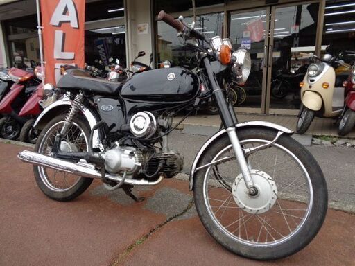 NO.4339　ＹＢ－１ＦＯＵＲ　４サイクルエンジン　クラッチ付４速ミッション車　ブラック　☆彡