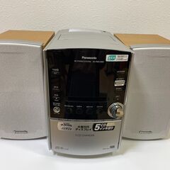 【J１】PanasonicMDステレオシステムSC-PM510M...