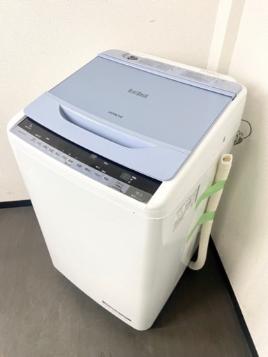 激安‼️大きめ 7キロ 16年製 HITACHI Beat Wash 洗濯機BW-7WV