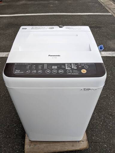 洗濯機 パナソニック NA-F70PB9 2016年 7㎏【3ヶ月保証★送料に設置込】自社配送時代引き可※現金、クレジット、スマホ決済対応※