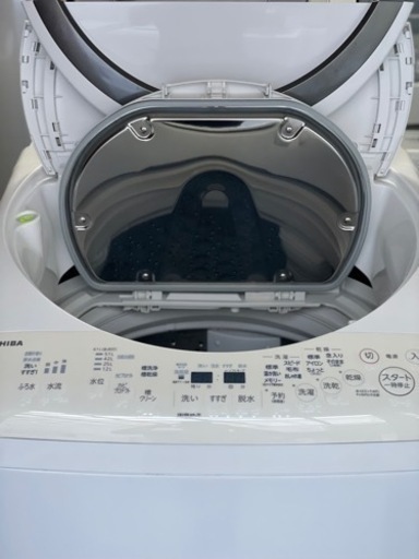 送料・設置込み 洗濯機 8kg TOSHIBA 2015年