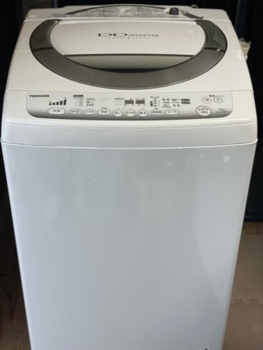 送料・設置込み　洗濯機　7kg TOSHIBA 2014年