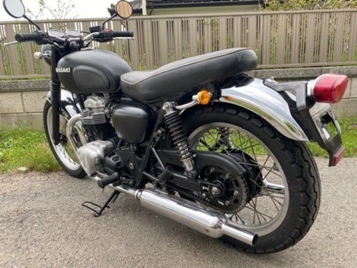 ☆車検2年付Kawasaki.W400☆プラグ・ウインカー・オイルなど交換済み^_^色々整備で快調ですよ☆400ccクラシカルネイキッドバイク☆