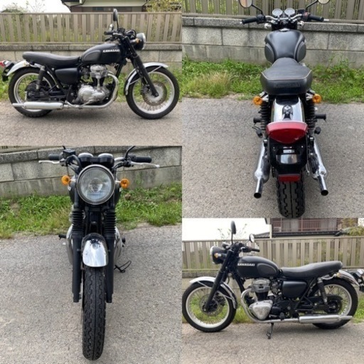 ☆車検2年付Kawasaki.W400☆プラグ・ウインカー・オイルなど交換済み^_^色々整備で快調ですよ☆400ccクラシカルネイキッドバイク☆