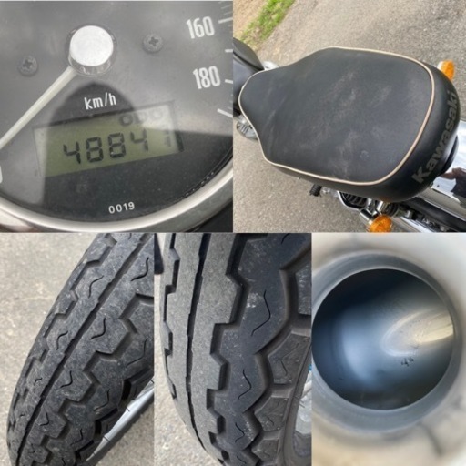 ☆車検2年付Kawasaki.W400☆プラグ・ウインカー・オイルなど交換済み^_^色々整備で快調ですよ☆400ccクラシカルネイキッドバイク☆