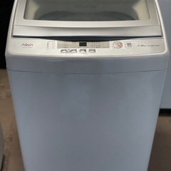 送料・設置込み　洗濯機　7kg AQUA 2020年