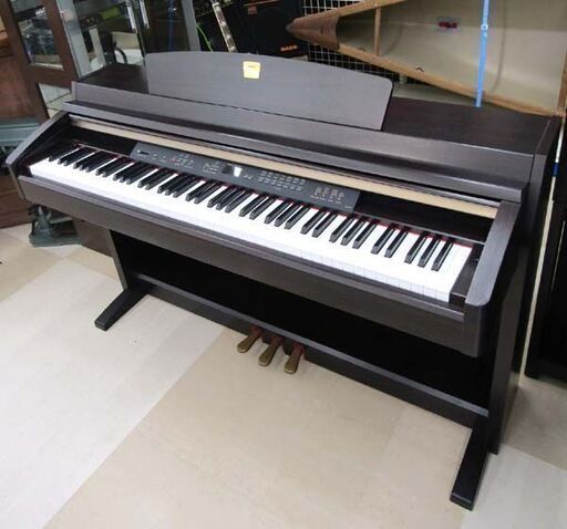 札幌市/清田区 動作品 ヤマハ/YAMAHA 電子ピアノ Clavinova クラビノーバ CLP-230 05年製 ニューダークローズウッド調 イス付 GH3鍵盤 88鍵