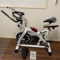 【無料】ハイガー スピンバイク ホワイト HG-YX-5001 ...