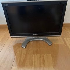 無料にてお譲りします。20型液晶テレビ