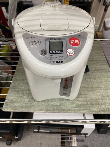 【リサイクルショップどりーむ天保山店】●3034●　電気ポット　タイガー　2008年製　PVN-A220　容量2.15L