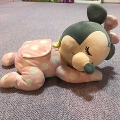赤ちゃん用安眠サウンドぬいぐるみ　ミニーマウス