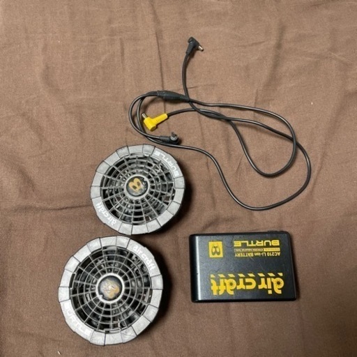 BURTLE空調服】 フルセット‼️ 12V 10Vバッテリー2個‼️ 楽天市場