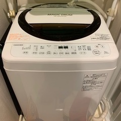 東芝　6kg　洗濯機　AW-6D3M(T) 2016年製
