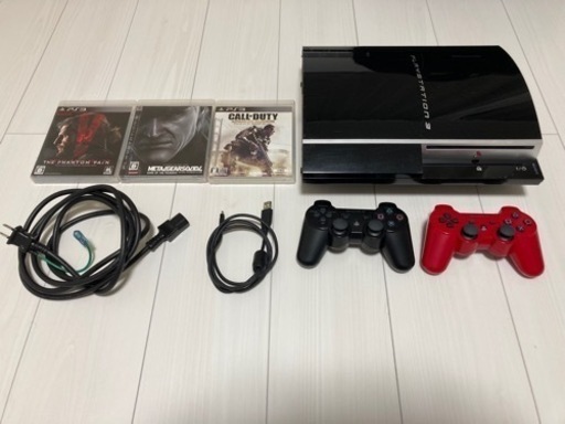 PS3 本体+ソフト3本