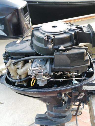 さらに値下げしました トーハツ船外機 4スト9.8馬力 トランサムL