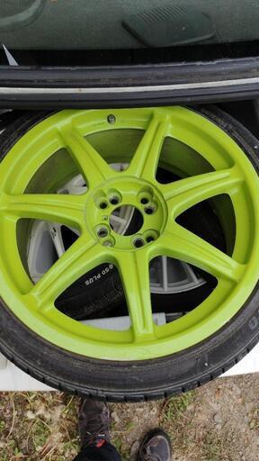 18インチ 4穴マルチ 7.5J 205 40 ZR18
