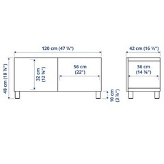 12月22日まで！ IKEA ベストー テレビ台 フランフラン ニトリ  ロウヤ