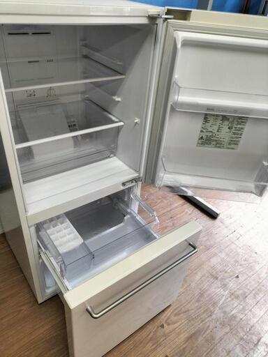 無印良品 MJ-R16A-1形 2ドア冷凍冷蔵庫 157L 2015年製 - 冷蔵庫