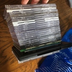 空きのCD/DVDケース　何枚も