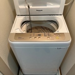 Panasonic 洗濯機　新規受付停止