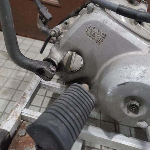 スーパーカブ 90cc エンジン 12V 実動 セル付 リトルカブ シャリー