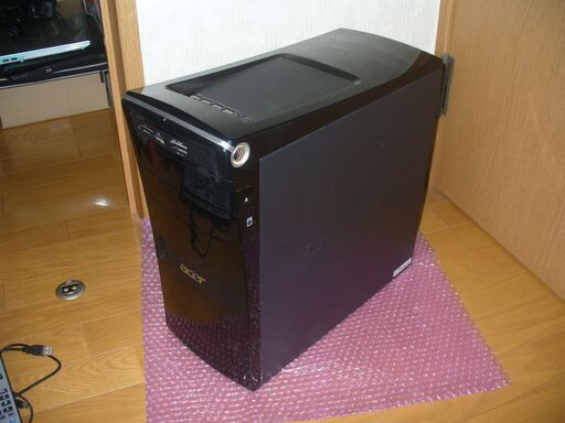 ㉑acer Aspire 4コア8スレッド USB3.0 Windows 10 デスクトップPC㉑