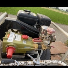 ★富山発★  セット動噴 エンジンポンプ 動力噴霧器 