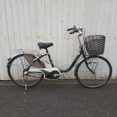 R4103電動アシスト自転車　2007年パナソニック　ViVi DX　バッテリー　充電器　鍵1本付き　電動自転車