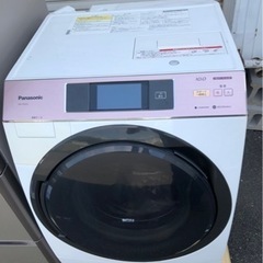 配送可能 パナソニック 10．0kgドラム式洗濯乾燥機(左開き) エディオン