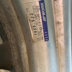 work ホイール16ｲﾝﾁ 