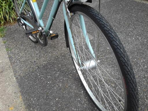 中古自転車2089 前後タイヤ新品！ ブリヂストン ビレッタ