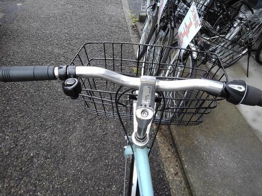 自転車 中古自転車2089 前後タイヤ新品！ ブリヂストン ビレッタ 
