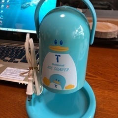 昭和家電です😆かき氷機