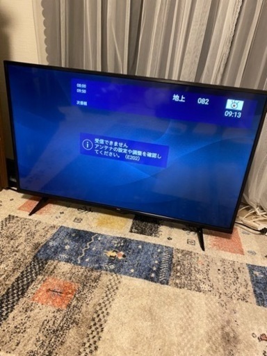 43型液晶テレビ　TCL 43P615   2021 美品