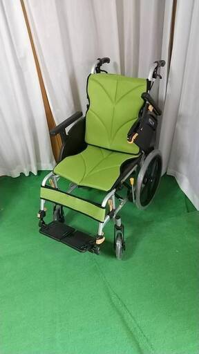 松永製作所　 介助式多機能型車椅子 ネクストコアNEXT-61B（シート他社品）