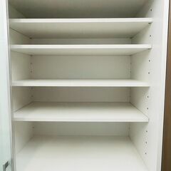 🧡古賀家具 2面食器棚 🔸定価￥159,000🔸 収納力抜群!! スライド扉🧡