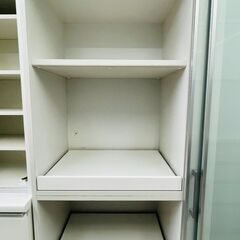 🧡古賀家具 2面食器棚 🔸定価￥159,000🔸 収納力抜群!! スライド扉🧡