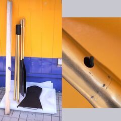 札幌発 引取限定 PORTA-BOTE/ポータボート 12フィート 船舶登録済 譲渡書あり ドーリー付属 ミニボート・アウトドア・釣り 