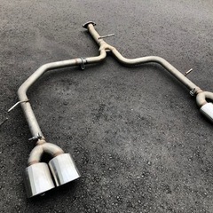 アルファード　ヴェルファイア　4本出しマフラー