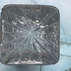 ボヘミアクリスタル　花瓶