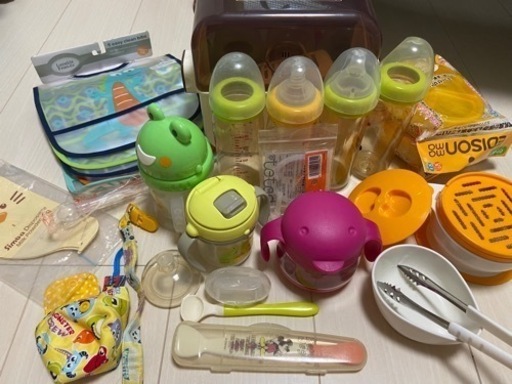 大量ベビー用品