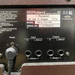 愛品館八千代店】Roland Hpi-7 電子ピアノ 2005年製