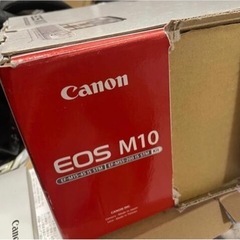 Canon EOS M10ボディ 単焦点レンズ カメラ バッグ ・SDHC等付属