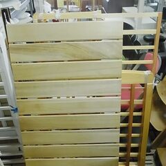 木製　ベビーベッド　スノコ板　キャスター付き　ベビー用品　寝具　