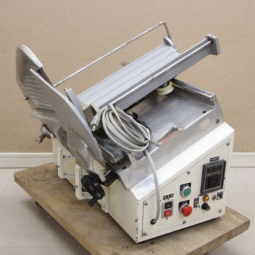 ハクラ精機 パンスライサー 全自動スライサー E-O型 中古 食パンスライサー (J1050msrY)