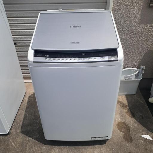 日立 HITACHI BW-DV90C N ビートウォッシュ タテ型洗濯乾燥機-