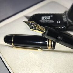 ★モンブラン万年筆ﾏｲｽﾀｰｼｭﾃｯｸ ｺﾞｰﾙﾄﾞｺｰﾃｨﾝｸﾞNo,149