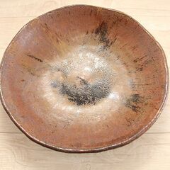 二代目 加藤春鼎　古瀬戸　皿 瀬戸焼 共箱 瀬戸 和食器 (R2149wY)