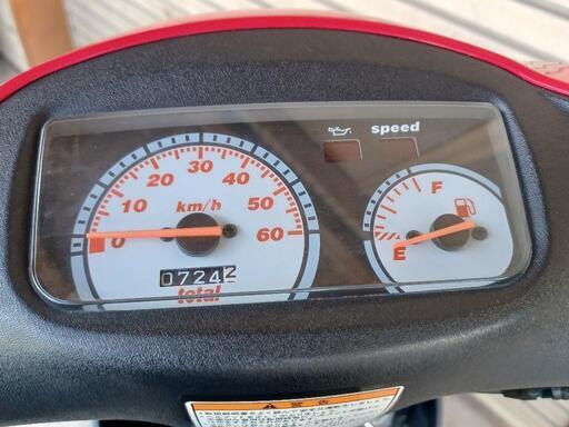 スズキ ZZ CA1PB 0724km 動画有 近県無料配達有 2スト原付 ジーツー